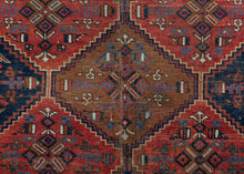 Antique Afshar Rug - 5' x 6'6