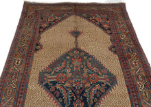 Antique Camel Serab Runner - 3'5 x 12'8