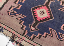 Mid Century Caucasian Kuba Kilim - 4'6 x 8'11