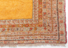 Antique Oushak Prayer Rug - 3'8 x 6'2