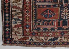 Antique Caucasian Karagashli Shirvan - 4'6 x 7'3