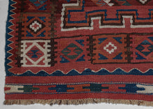 Mid Century Pashtun Kilim - 4'1 x 11'2