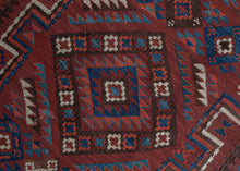 Mid Century Pashtun Kilim - 4'1 x 11'2