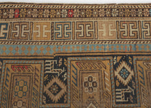 Antique Kazak Rug - 3'5 x 4'10
