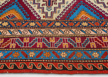 Vintage Soumak Rug - 6' x 7'6