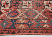 Antique Beshir Turkmen Rug - 6'3 x 7'11