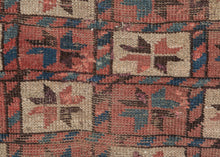 Antique Beshir Turkmen Rug - 6'3 x 7'11