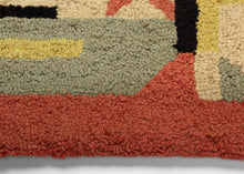 Hooked "1959" Kachina Rug - 1'2 x 3'3