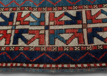 Large Antique Kazak Rug - 6'11 x 7'10