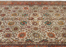 Mid Century Tabriz Rug - 7'10 x 11'