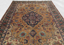 Mid Century Tabriz Rug - 7'9 x 10'8