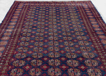 Vibrant Vintage Bokhara Rug - 8' x 10'6