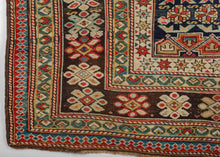 Antique Caucasian Chi Chi Rug - 4' x 5'