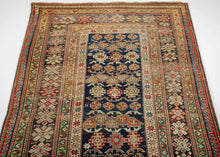 Antique Caucasian Chi Chi Rug - 4' x 5'