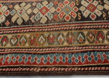 Antique Caucasian Chi Chi Rug - 4' x 5'