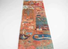 Tibetan Village Scene Runner - 2'5 x 9'7