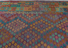 Contemporary Maimana Kilim - 8' x 10'