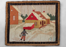 Quebec Hooked Rug - 1' x 1'10