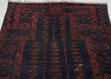 Antique Timuri Baluch Rug - 3' x 3'6