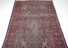 Antique Kashan Rug - 4'3 x 7'