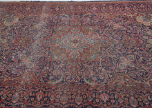 Antique Kashan Rug - 4'3 x 7'