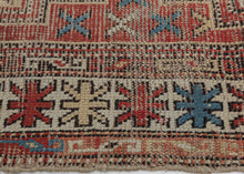 Antique Kazak Rug - 3' x 4'3