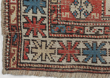 Antique Kazak Rug - 3' x 4'3