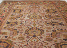 Antique Ziegler Sultanabad Rug - 12'3 x 14'6