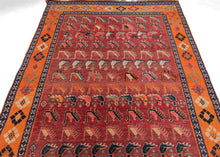 Vintage Shiraz Rug - 5' x 7'10