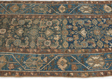 Wide Border Kurdish Rug - 4' x 9'