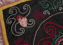 Fringed Uzbek Suzani - 2' x 2'
