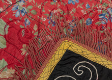 Fringed Uzbek Suzani - 2' x 2'