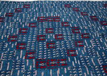 Vintage Indian Block Print Patchwork - 4'8 x 7'3