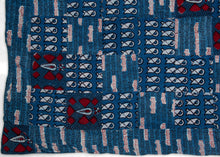 Vintage Indian Block Print Patchwork - 4'8 x 7'3