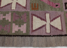 Vintage Peruvian Kilim - 3'10 x 5'3