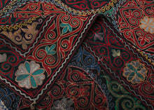 "1981" Kazakh Tus Kiiz Yurt Embroidery - 3'3 x 5'5
