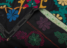 Vintage Vibrant Uzbek Suzani - 4'6 x 5'9