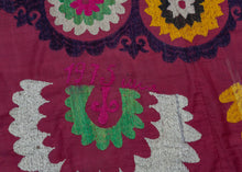 "1975" Peacock Suzani  - 5'8 x 9'2