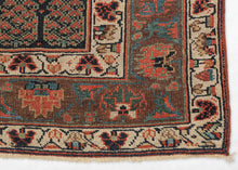 Antique Kurdish Bidjar Runner - 3'6 x 11'4