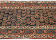 Antique Kurdish Bidjar Runner - 3'6 x 11'4