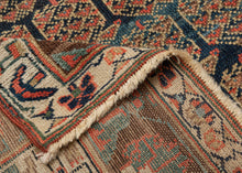 Antique Kurdish Bidjar Runner - 3'6 x 11'4