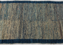 Blue Tibetan Mat - 3'1 x 5'4