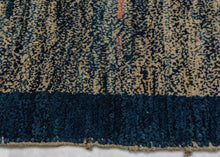 Blue Tibetan Mat - 3'1 x 5'4