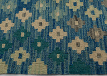 Contemporary Maimana Kilim - 6'2 x 7'11