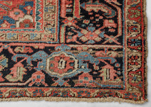 All-Over Straight Leaf Heriz Rug - 8'5 x 11'2