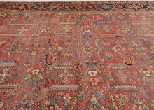 All-Over Straight Leaf Heriz Rug - 8'5 x 11'2