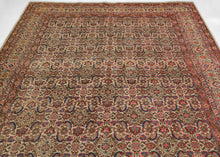 Mid Century Tabriz Rug - 7'10 x 9