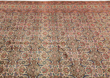 Mid Century Tabriz Rug - 7'10 x 9