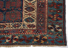 Antique 19th Century Kurdish Rug - 4'7 x 6'4