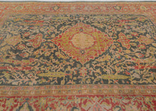 Antique Green Sultanabad - 10'8 x 12'10